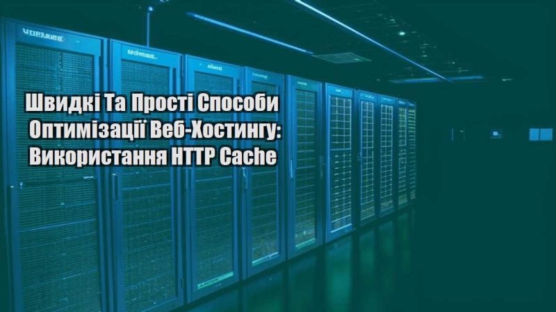 shvydki ta prosti sposoby optymizacziyi veb hostyngu vykorystannya http cache