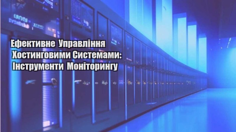 efektyvne upravlinnya hostyngovymy systemamy instrumenty monitoryngu