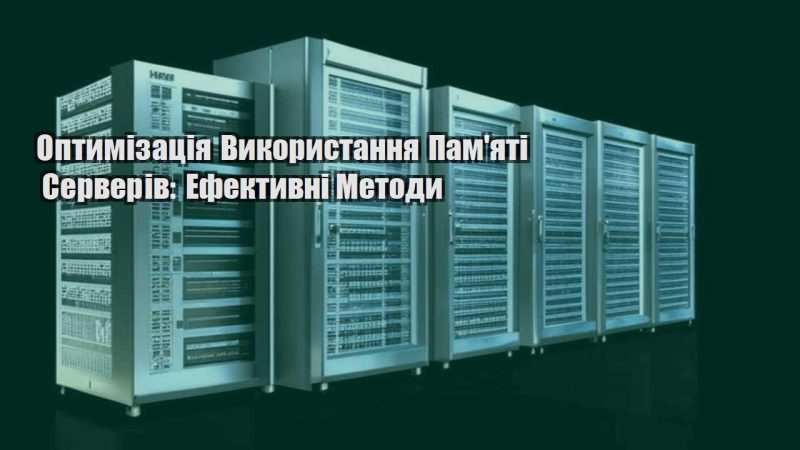 optymizacziya vykorystannya pamyati serveriv efektyvni metody