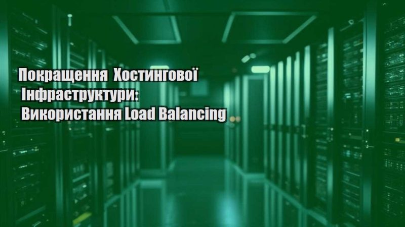 pokrashhennya hostyngovoyi infrastruktury vykorystannya load balancing