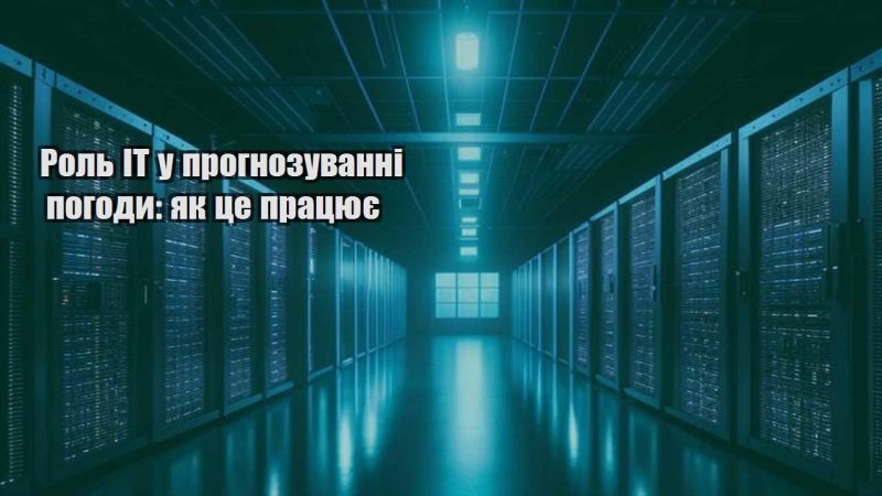 rol it u prognozuvanni pogody yak cze praczyuye