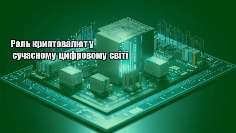 rol kryptovalyut u suchasnomu czyfrovomu sviti