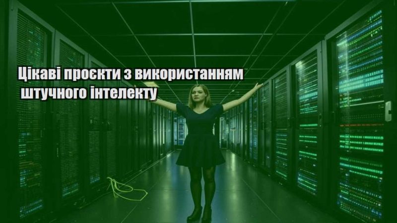czikavi proyekty z vykorystannyam shtuchnogo intelektu