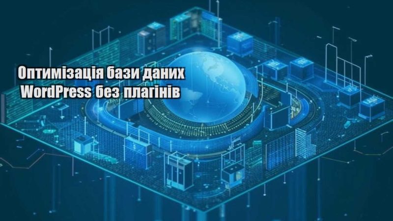 optymizacziya bazy danyh wordpress bez plaginiv