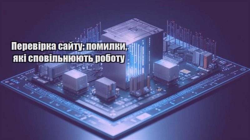 perevirka sajtu pomylky yaki spovilnyuyut robotu