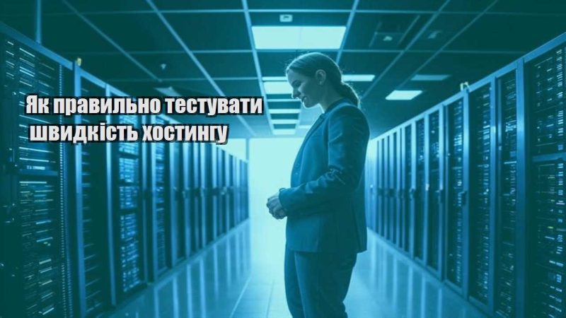 yak pravylno testuvaty shvydkist hostyngu