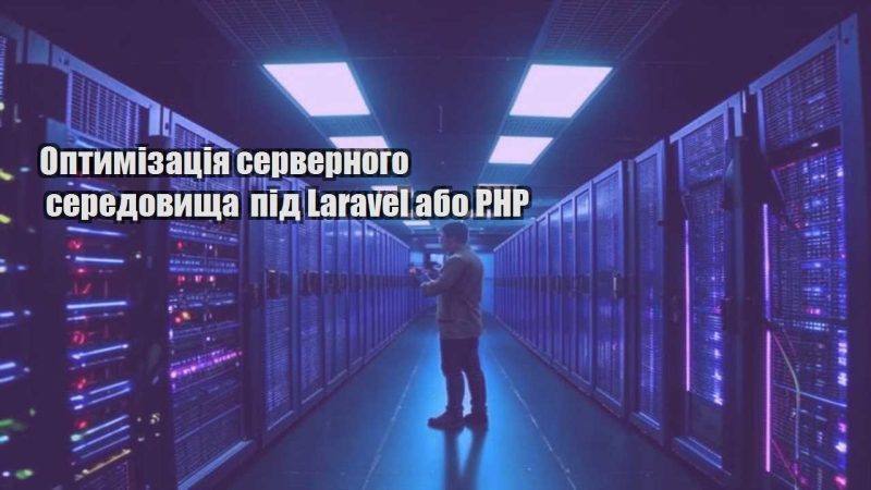 optymizacziya servernogo seredovyshha pid laravel abo php