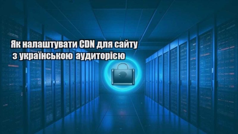 yak nalashtuvaty cdn dlya sajtu z ukrayinskoyu audytoriyeyu