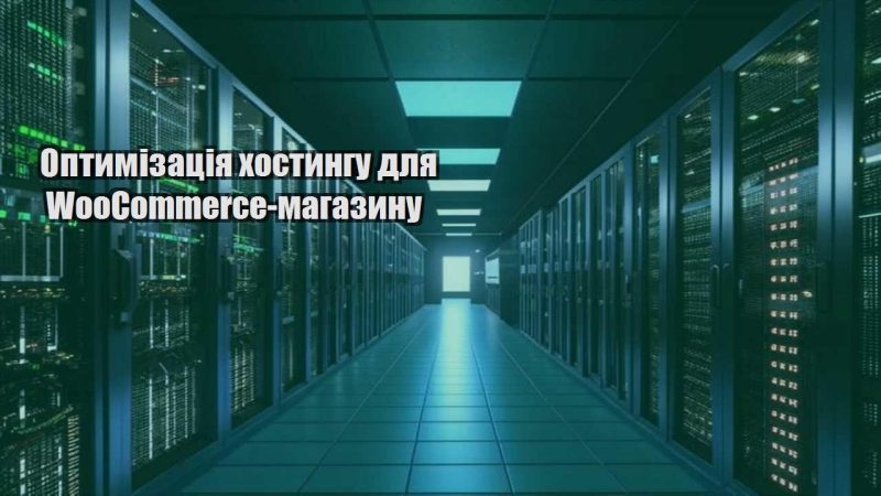 optymizacziya hostyngu dlya woocommerce magazynu