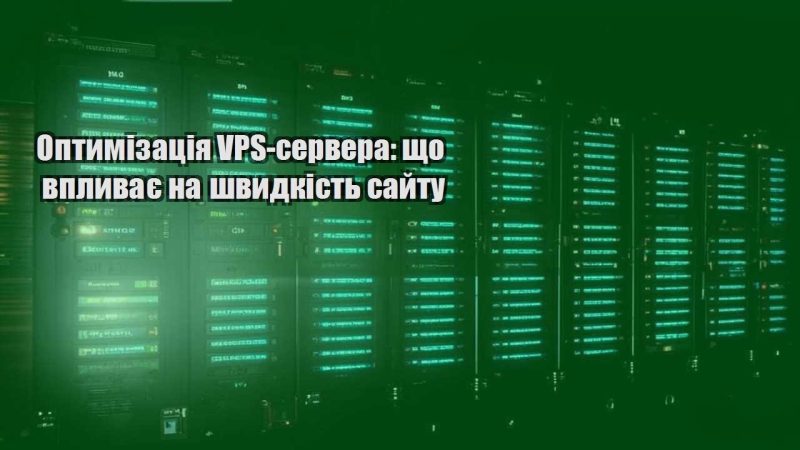 optymizacziya vps servera shho vplyvaye na shvydkist sajtu