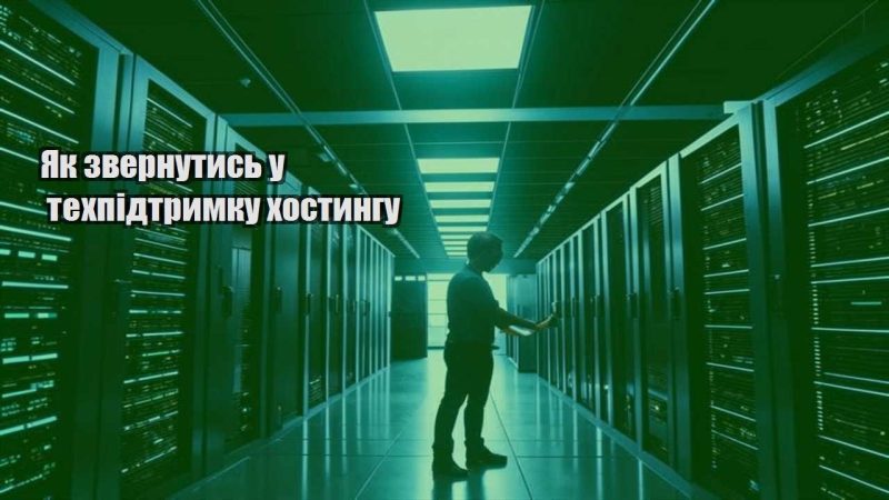 yak zvernutys u tehpidtrymku hostyngu