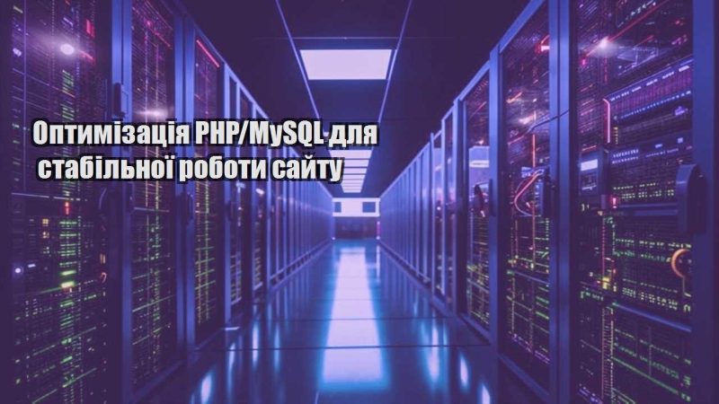 mysql dlya stabilnoyi roboty sajtu