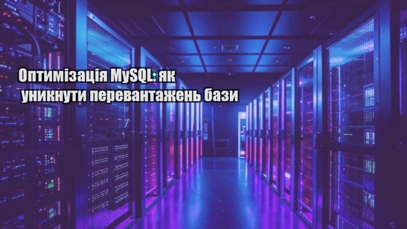 optymizacziya mysql yak unyknuty perevantazhen bazy