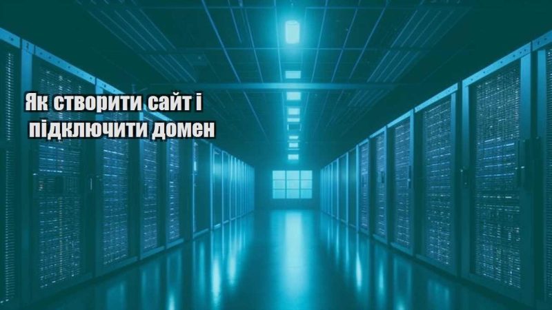 yak stvoryty sajt i pidklyuchyty domen