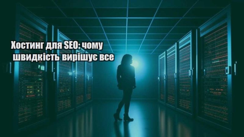 hostyng dlya seo chomu shvydkist vyrishuye vse