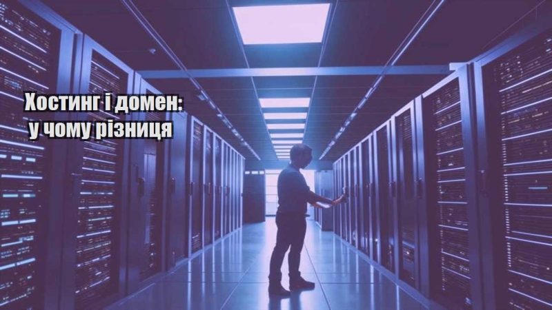 hostyng i domen u chomu riznyczya