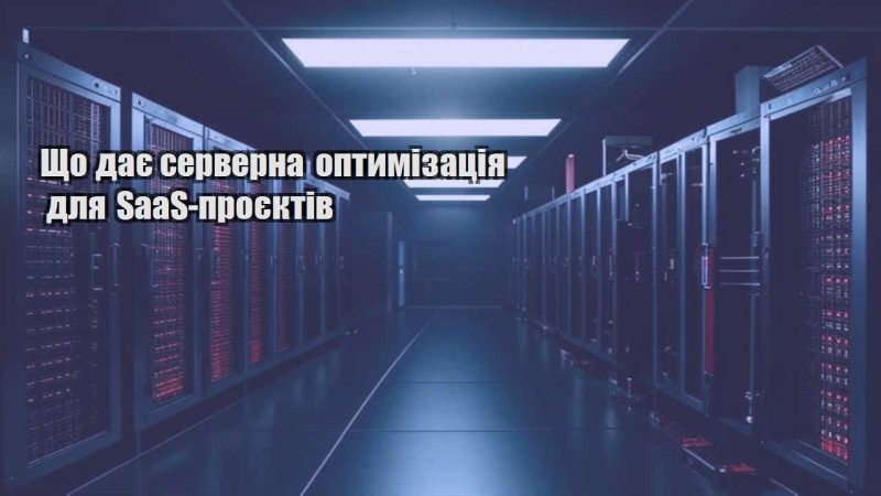 shho daye serverna optymizacziya dlya saas proyektiv