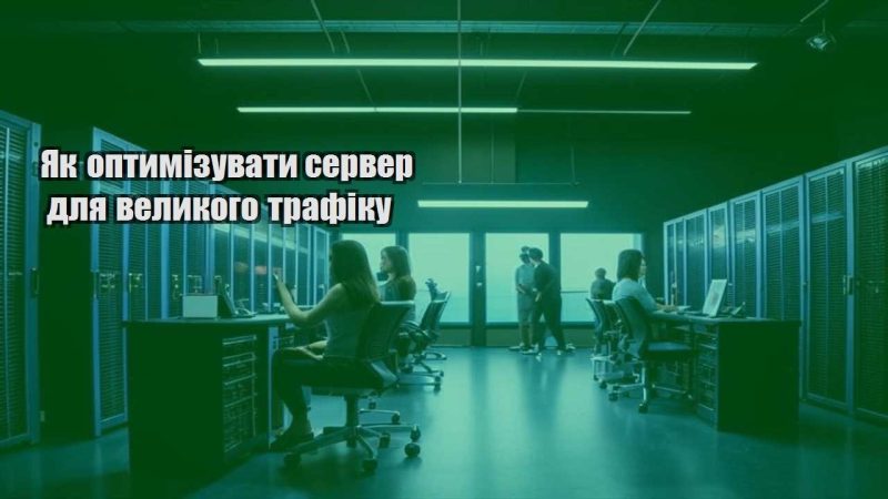 yak optymizuvaty server dlya velykogo trafiku