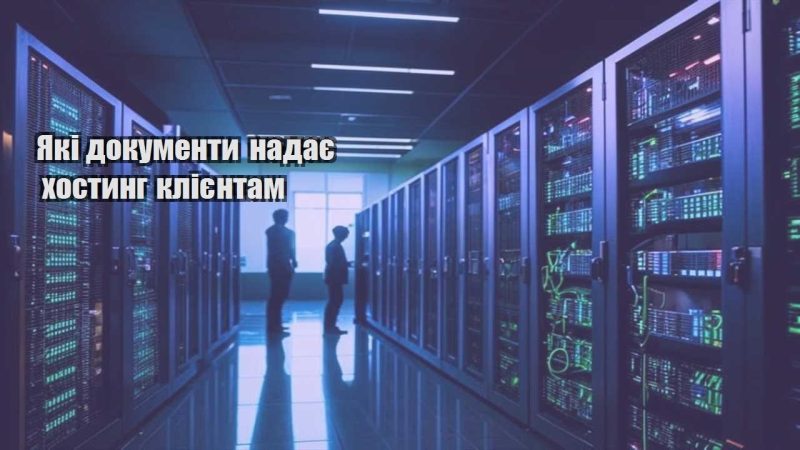yaki dokumenty nadaye hostyng kliyentam