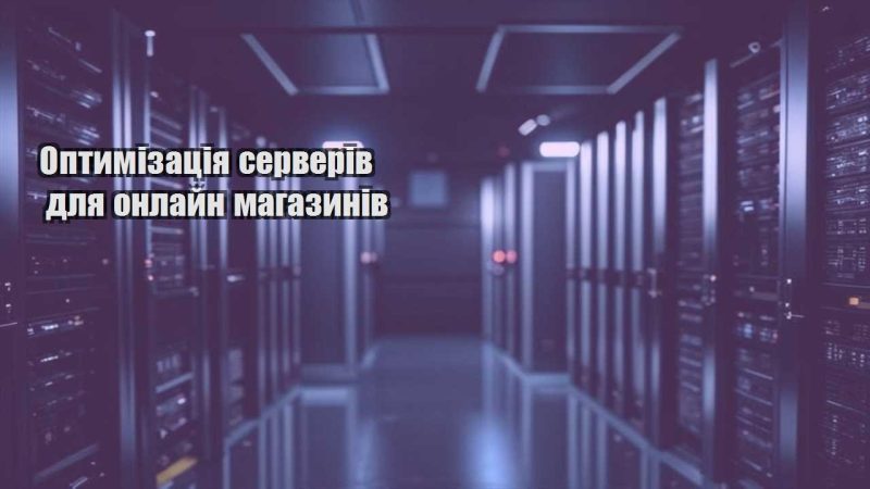 optymizacziya serveriv dlya onlajn magazyniv