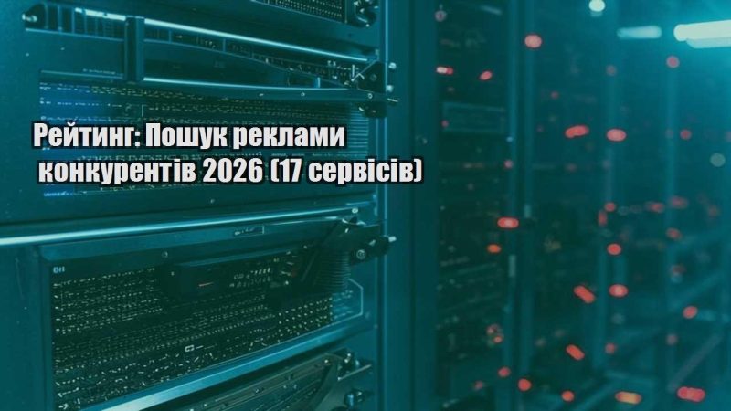 rejtyng poshuk reklamy konkurentiv 2026 17 servisiv