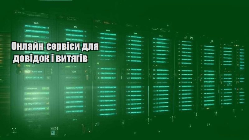 onlajn servisy dlya dovidok i vytyagiv